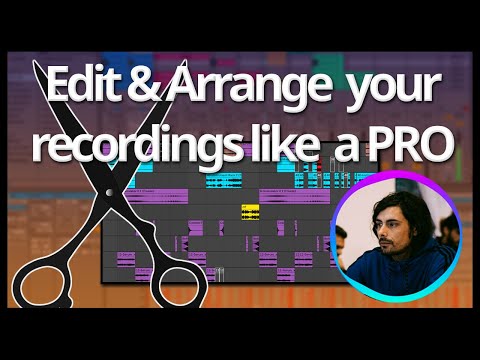 Arrange and edit recordings like a pro!