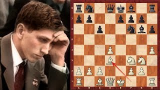 Amazing Game: Bobby Fischer vs Robert Henry Steinmeyer - US Ch. 1963 - Caro Kann (B18)