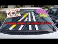 Change various different types of wiper blades in under 30 seconds