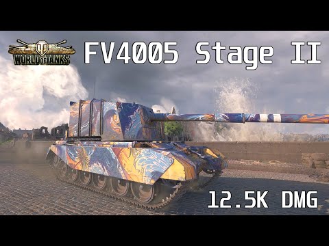 FV4005 Stage II, 12.5K Damage, 3rd Marks, Master Class - World of Tanks