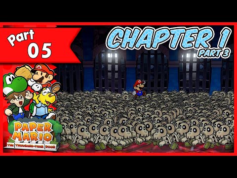 Paper Mario: The Thousand-Year Door 100% walkthrough Part 5 - A Bone to Pick!