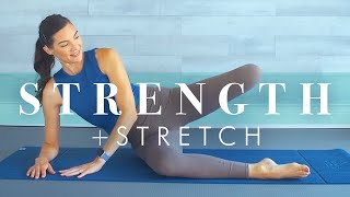 Strength, Sculpt & Stretch Workout! Bodyweight Exercises for Beginners & Seniors