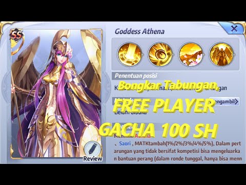 Saint Seiya Awakening: Gacha 10000 Diamond Goddes Athena