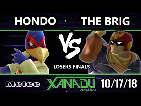 S@X 272 SSBM -  Hondo (Falco) Vs.  The Brig (Captain Falcon) - Smash Melee Losers Finals