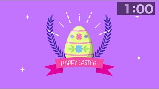 Hop into Easter with our 1-Minute Countdown Timer!