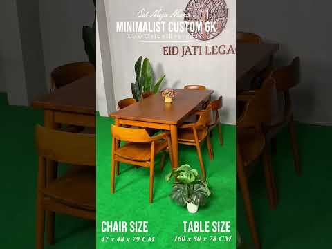 SET MAKAN MINIMALIS