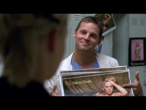 Season 1 Episode 4 - Dr model is  Izzie Stevens