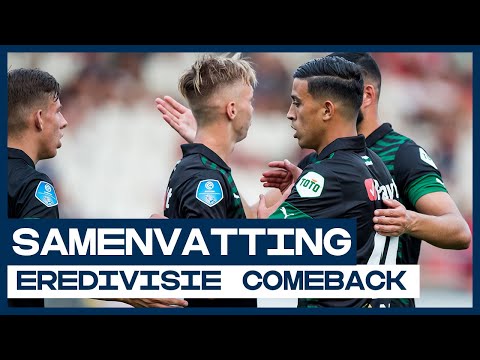 Dubbelslag El Kharbachi bij debuut! ⚡️⚡️ | Samenvatting FC Emmen - FC Groningen | De Comeback