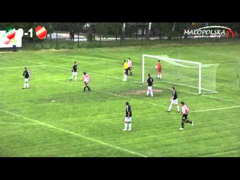 Przebój Wolbrom -- Beskid Andrychów 1:1 skrót