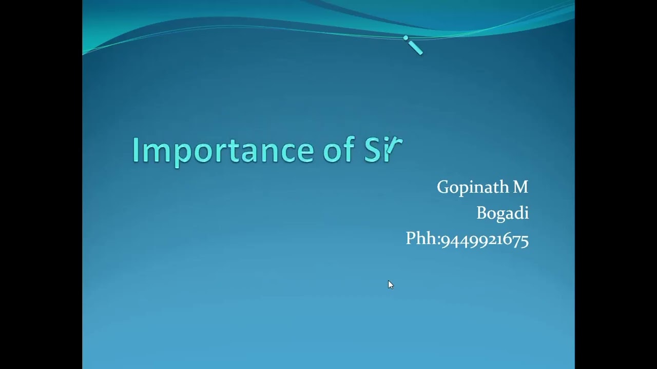 ASSIGNMENT 11:INTRODUCTION TO POWERPOINT PRESENTATION