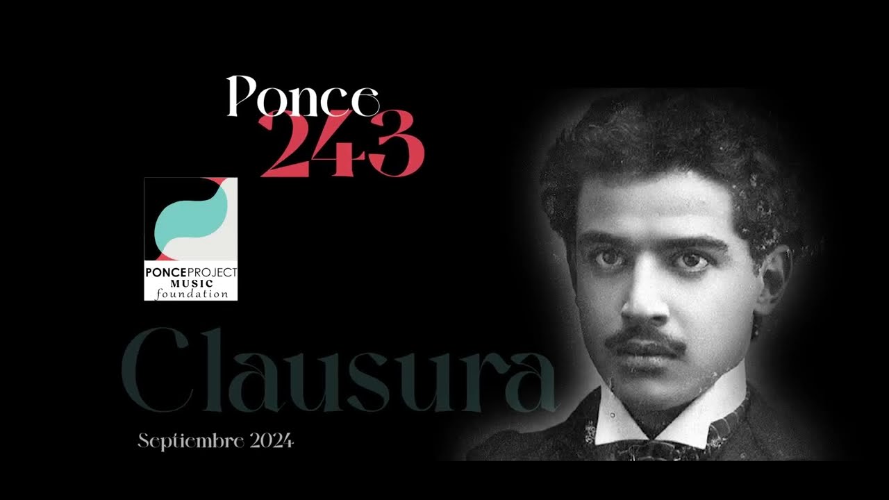 PONCE 243: complete piano works - Concert 12