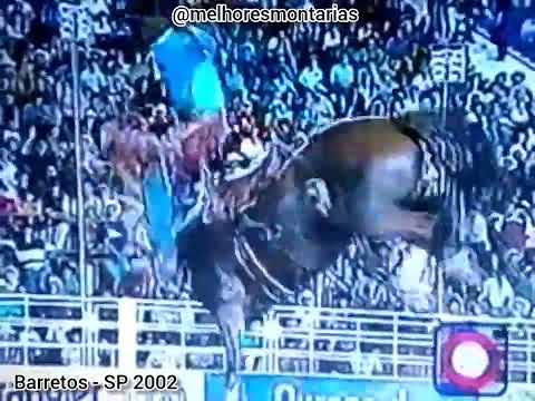 ADEMIR MELLO SANTANA X MALÍCIA - RODEIO DE BARRETOS 2002