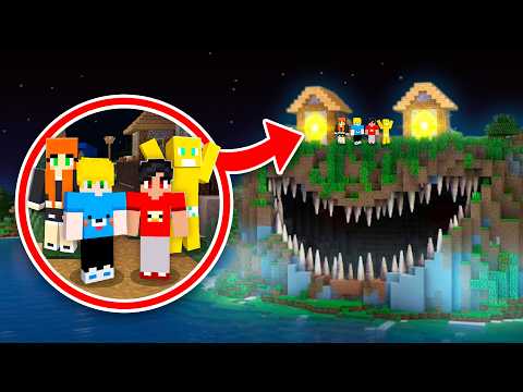 Encontrei uma VILA ASSUSTADORA no Minecraft!