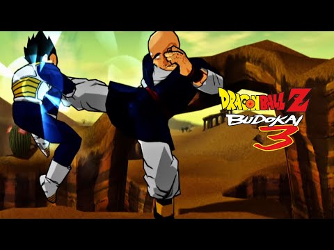 Dragon Ball Z Budokai 3 Vegeta (Cell Saga) vs Tien | Mountains