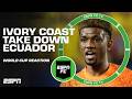 Ecuador Doesn T Create Enough Chances Ale Moreno ️ REACTION To Loss To Ivory Coast ESPN FC