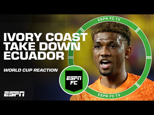 Ecuador 'doesn't create enough chances' - Ale Moreno 🗣️ REACTION to loss to Ivory Coast | ESPN FC