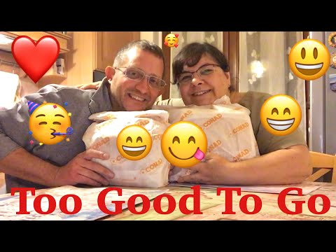 Apriamo la Magic Box di Too Good To Go della Conad per cena !!! 😋😋😋 che bontà !!!