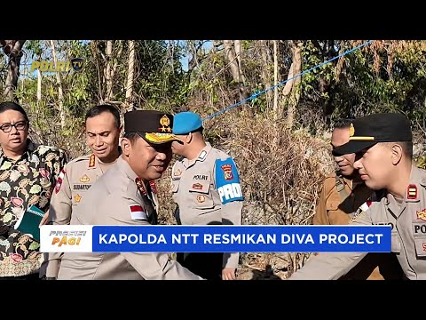 KAPOLDA NTT RESMIKAN ''DIVA PROJECT'' DAN RENOVASI SUMUR BOR SPN KUPANG