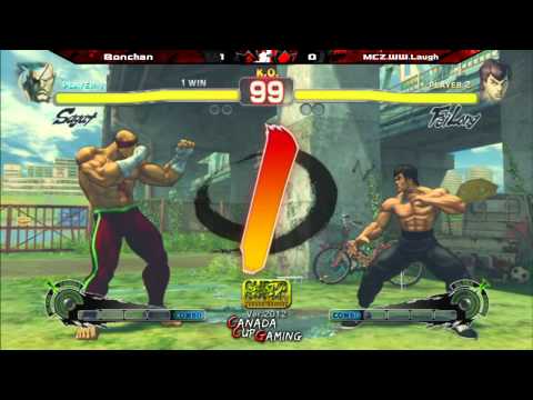 Bonchan vs Laugh - Canada Cup Gaming 2012 SFIV