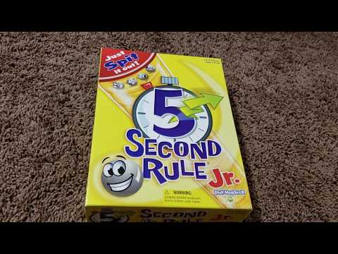 5 Second Rule Jr." Spit It Out"- How to play