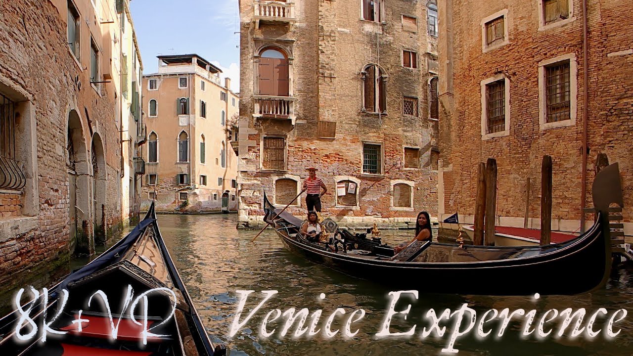 Venice, Italy in 3D: Full City VR Travel Experience - Gondola Ride, Pasta, Piazza San Marco, Part 1