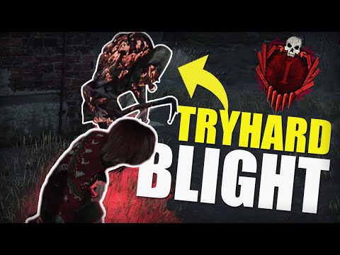 Destroying a Tryhard Blight - Dead by Daylight