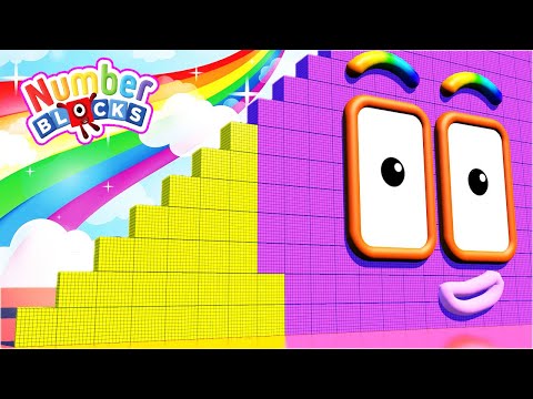 New Meta Numberblocks Step Squad NEW 1 to 630,000 BIGGEST -The Amazing Numberblocks HUGE
