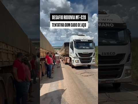 Engarrafamento MT-020 a Paranatinga-MT 🔂 Canarana |  #matogrosso #araguaia #noticias #viralshorts