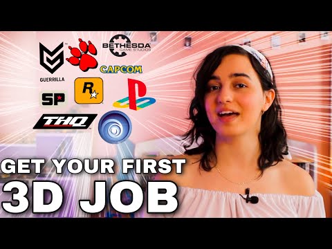 How I got my first job as 3D Character Artist (+Tips of how can you too!)
