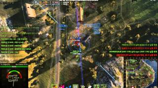 바샷 자주 직사로 대포병 따기.