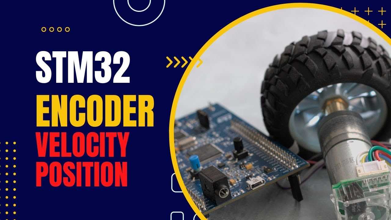 STM32 Timer Encoder: motor velocity and position