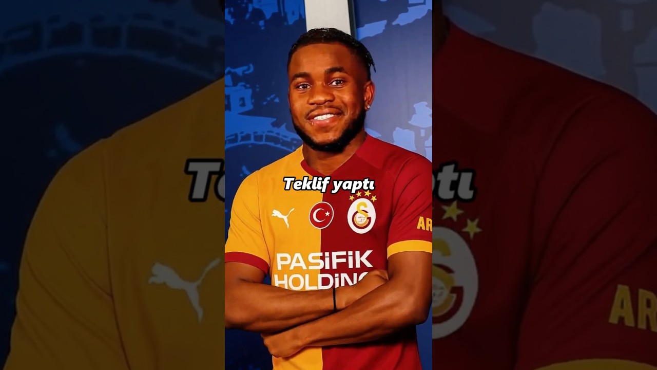 Galatasaray Lookman için tarihi bir teklif yaptı #shorts #futbol #lookman