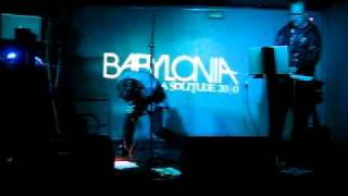 Babylonia "Días de Lluvia" LIVE! (cover OBK in Demonix Club in Barcelona)