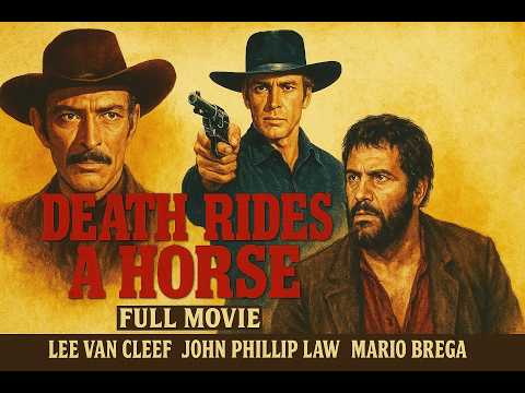 🎬 Death Rides A Horse Full English Movie | Spaghetti Western Classic