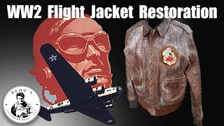 WW2 Flight Jacket Restoration