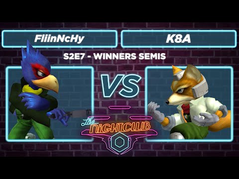 The Nightclub S2E7: FliiNcHy vs K8A (Fox) - Winners Semis SSBM