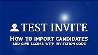 Test Invite video
