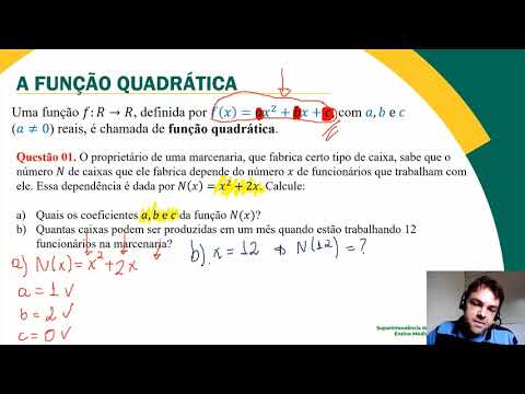 FUNÇÃO QUADRÁTICA | MATEMÁTICA