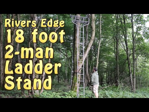 Rivers Edge 18' Tree Stand ~ COMPLETE Setup