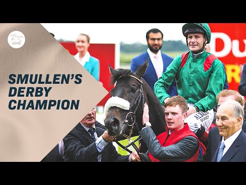 Pat Smullen and His Epsom & Irish Derby Champion, Harzand