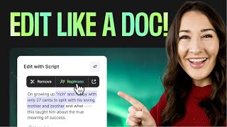 Edit with Script: Save Hours on Your Video Edits!