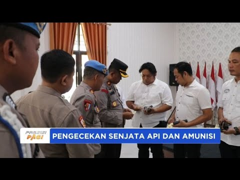 POLRES KEBUMEN PENGECEKAN SENJATA API