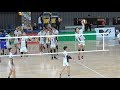 #14 Yuji Nishida spike warming up Jtekt & Fukuyama Heisei univ volleyball