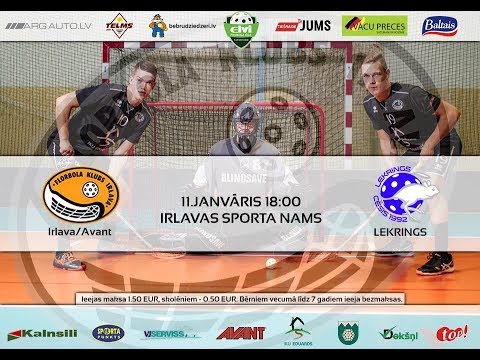 Highlights: Irlava/Avant - Lekrings (florbols, virslīga)