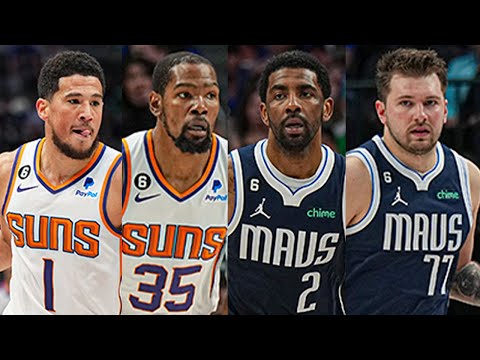 Devin Booker (36 PTS) & Kevin Durant (37 PTS) vs Kyrie Irving (30 PTS) & Luka Doncic (34 PTS)