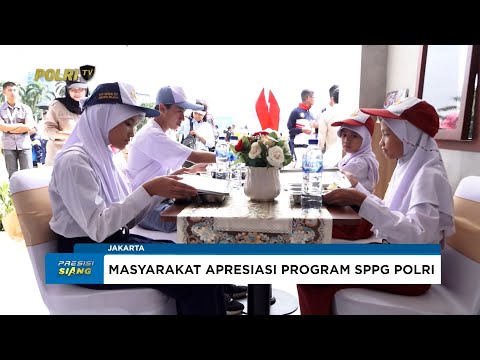 MASYARAKAT APRESIASI PROGRAM SPPG POLRI DI HARI BHAYANGKARA