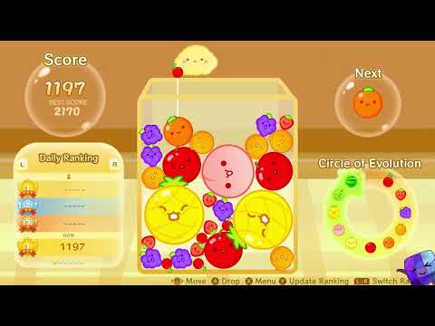 Suika Game Gameplay on Nintendo Switch #1 - YouTube