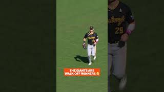 YOU GOTTA GET HOME! YOU GOTTA GET HOME! Jesus Rodriguez wins it for the Giants in the 12th! ????