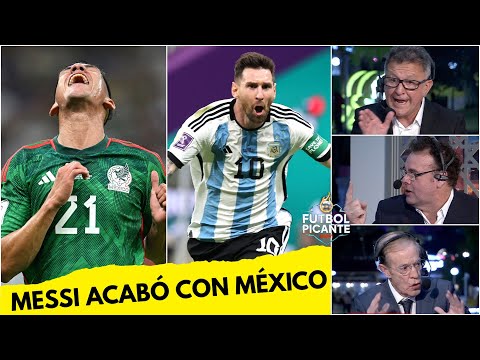 ANÁLISIS. MÉXICO PERDIÓ 2-0 vs ARGENTINA con GOLAZOS de MESSI y Enzo Fernández | Futbol Picante