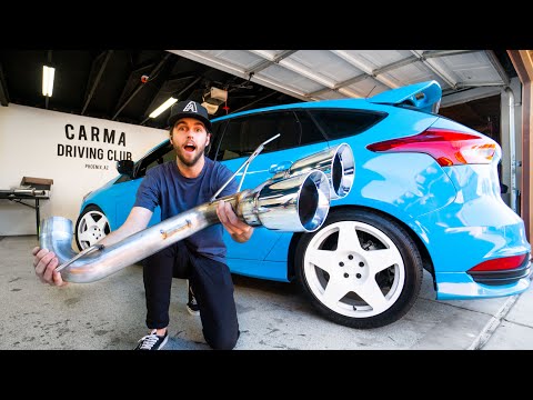 THE BEST EXHAUST!! Ford Focus AWE Track Edition (+Touring Version)